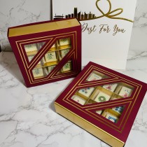 新款包裝 新年送禮 麻將巧克力.9粒組